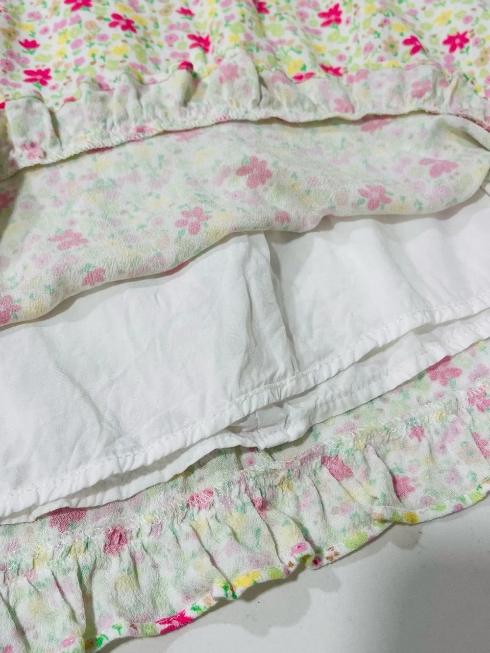 Charlie Holiday Floral Ruffle Mini Dress EUC - Picture 12 of 16